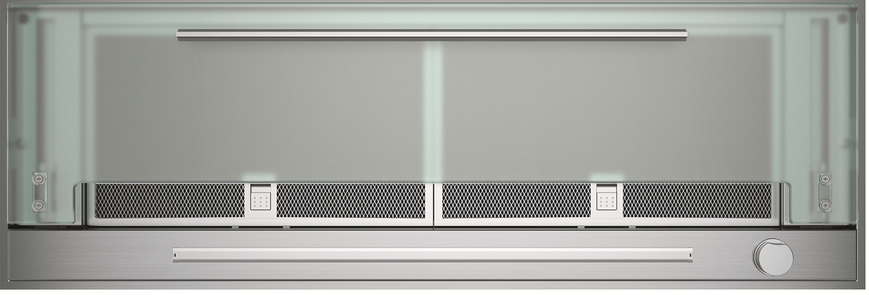 Кухонна витяжка Franke Maris Pull-out Slim FMPOS 908 BI X (110.0392.878) нерж. сталь / прозоре скло вбудована телескопічна, 90 см - Архів 110.0392.878 фото