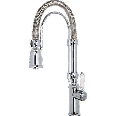 Smeg MIDR7CR-2 - серія CORTINA - Змішувач одноважільний, висувний душ MIDR7CR-2 фото