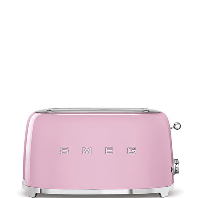 Smeg TSF02PKEU - серія 50'S RETRO STYLE - Тостер електричний на 4 тости (2х4), колір рожевий TSF02PKEU фото