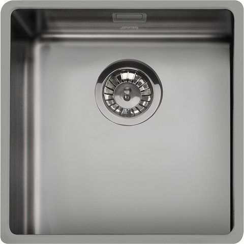 Smeg VSTR40DKX - серія UNIVERSAL - Мийка з PVD, хром, Встановлення під стільницю vstr40dkx фото