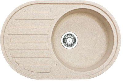 Кухонна мийка Franke Ronda ROG 611 (114.0254.780) гранітна - врізна - оборотна - колір Бежевий 114.0254.780 фото