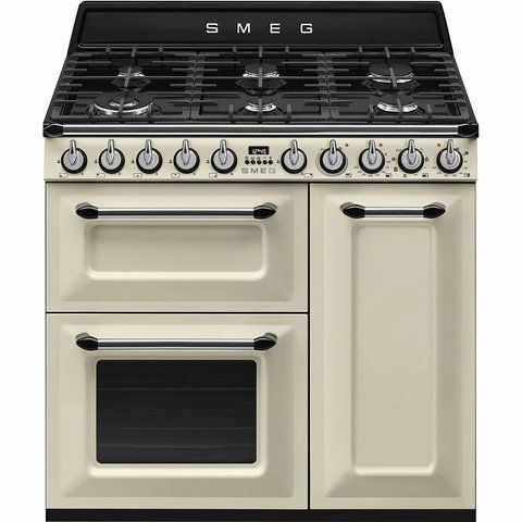 Smeg TR93P - серія VICTORIA - Варочний центр соло, 90 см, 3 Духовки tr93p фото