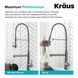 Смеситель для кухни с гибким изливом и функцией душа Kraus KPF-1603СH - Хром KPF-1603СH фото 43