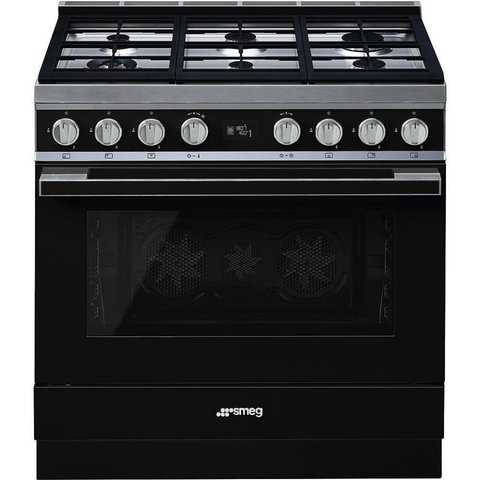 Smeg CPF9GPBL - серія PORTOFINO - Варочний центр соло, 90 см, 1 Духовка, Soft Close cpf9gpbl фото