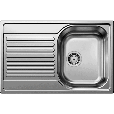 Кухонна мийка Blanco TIPO 45 S Compact неіржавна сталь матова (513441) монтаж на стільницю 513441 фото