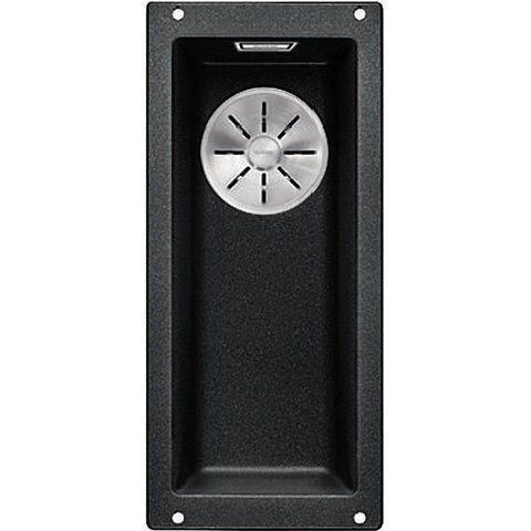 Кухонная мойка Blanco SUBLINE 160-U Silgranit&reg; цвет антрацит с отводной арматурой InFino (523396) монтаж под столешницу 523396 фото