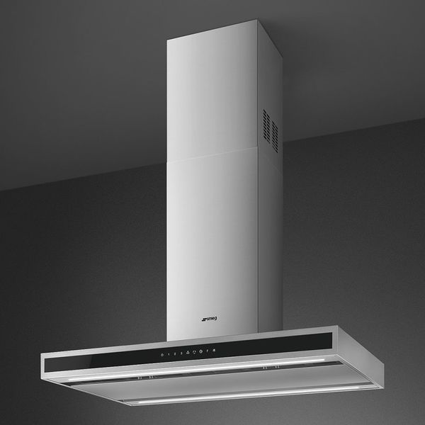 Smeg KLTI9L4X - серія UNIVERSAL - Витяжка острівна, 90 см, нержавіюча сталь klti9l4x фото