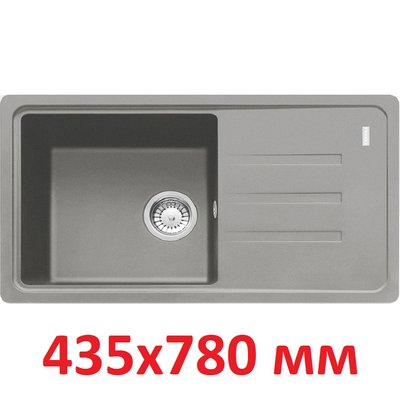 Кухонна мийка Franke Malta BSG 611-78 (114.0575.041) гранітна - врізна - оборотна - колір сірий 114.0575.041 фото