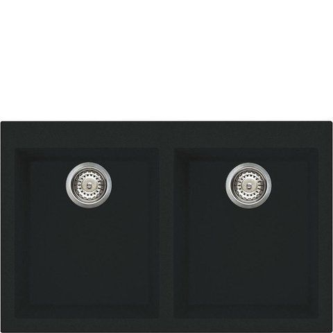 Smeg VZ3434N - серія UNIVERSAL - Мийка гранітна, дві чаші vz3434n фото