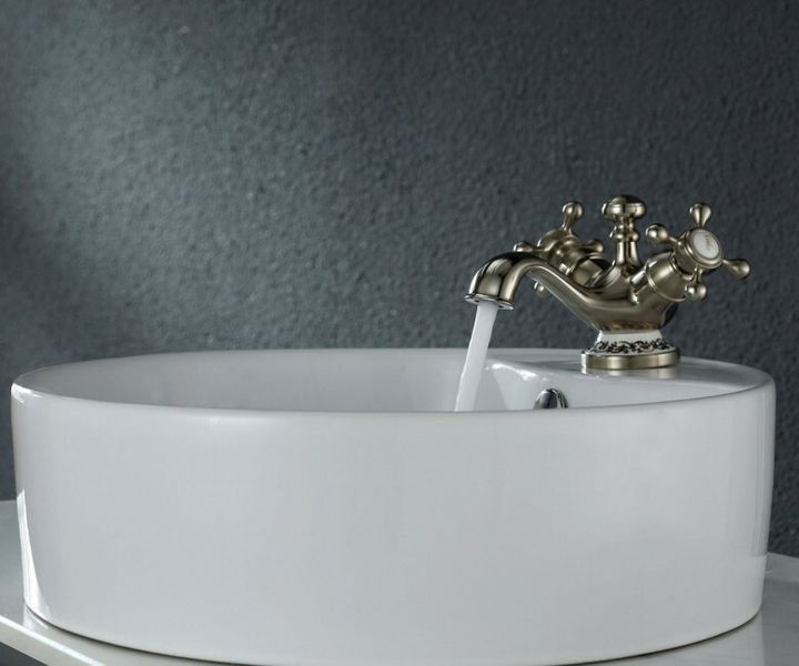 Змішувач для умивальника Kraus KEF-16000 / Золотий- Золотий KEF-16000G фото