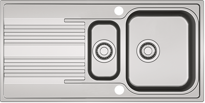 Кухонна мийка Franke Smart SRX 651 (101.0368.322) нержавіюча сталь - врізна - оборотна - полірована 101.0368.322 фото