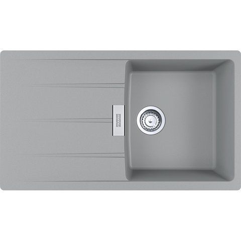 🟥 Кухонна мийка Franke Centro CNG 611-86 (114.0701.822) гранітна - врізна - оборотна - колір Сірий камінь 114.0701.822 фото