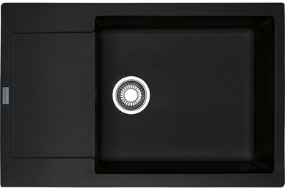 Кухонна мийка Franke Maris MRG 611-78XL (114.0631.438) гранітна - врізна - оборотна - колір Чорний матовий 114.0631.438 фото