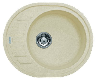 Кухонна мийка Franke Ronda ROG 611-62 (114.0251.447) гранітна - врізна - оборотна - колір Сахара - Архів 114.0251.447 фото