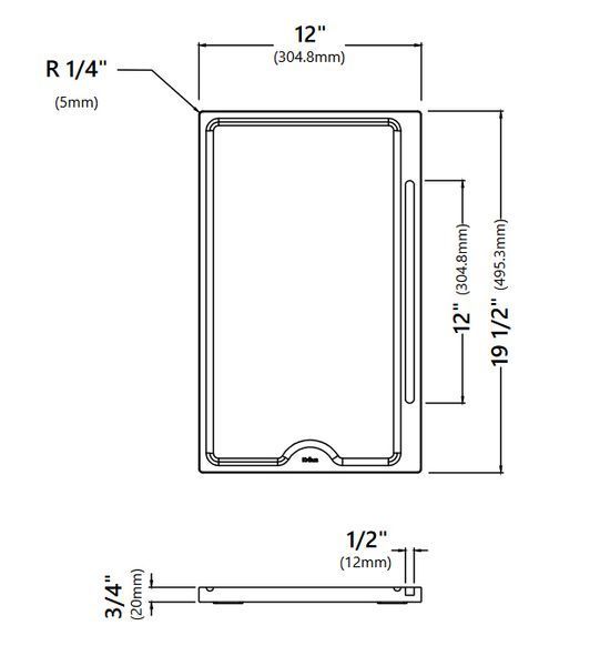 Дошка для нарізання KCBT-103BB KCBT-103BB фото