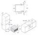 Smeg CPV115B3 - серия LINEA - вакуумный, 15 см, черное стекло OCS 8487 B CRAFT BLACK STEEL фото 2