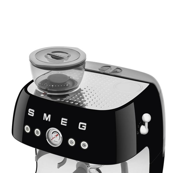 Smeg EGF03BLEU - серія 50'S RETRO STYLE - Кавомашина еспресо з вбудованою кавомолкою, колір чорний egf03bleu фото