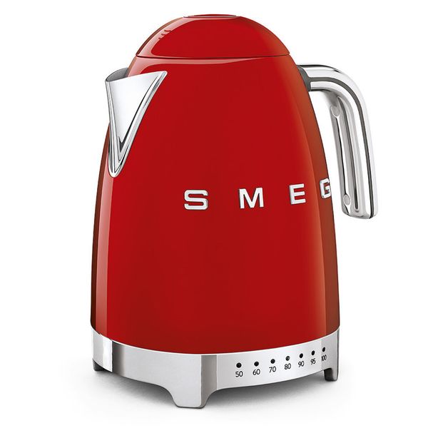 Smeg KLF04RDEU - серія 50'S RETRO STYLE - Чайник електричний з регулятором температури, 1,7л, колір червоний KLF04RDEU фото