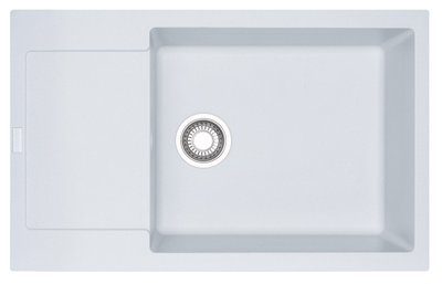 Кухонна мийка Franke Maris MRG 611-78XL (114.0374.951) гранітна - врізна - оборотна - колір Білий 114.0374.951 фото