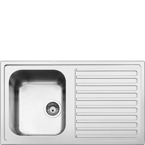 Smeg LLR861-2 - серія ALBA - Мийка. Встановлення з бортиком 4 мм, оборотна llr861-2 фото