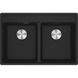 Кухонна мийка Franke Maris MRG 620 TL (114.0661.782) гранітна - врізна - колір Чорний матовий 114.0661.782 фото