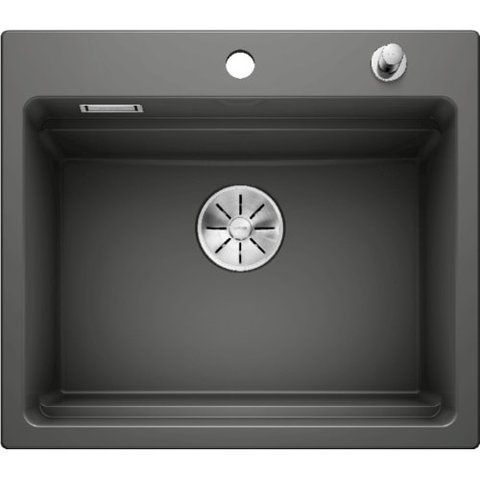 Кухонная мойка Blanco ETAGON 6 керамика PuraPlus базальт скл.-авт. InFino (525161) монтаж на столешницу 525161 фото