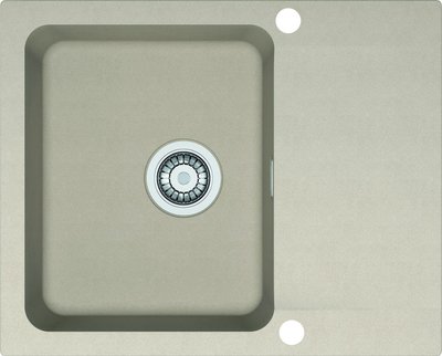Кухонна мийка Franke Orion OID 611-62 (114.0498.009) з тектонайта - врізна - оборотна - колір Сахара (2 отвори) 114.0498.009 фото