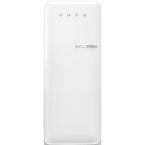Smeg FAB28LWH5 - серія 50'S RETRO STYLE - Холодильник однодверний соло, 60 см, стиль 50' FAB28LWH5 фото