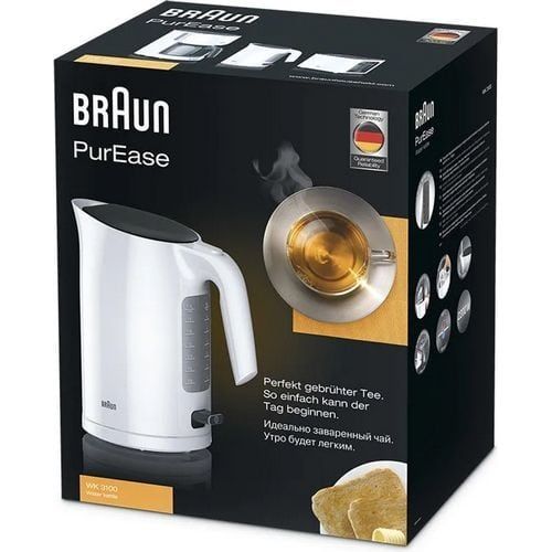 Чайник електричний Braun (WK 3100 WH) WK 3100 WH фото