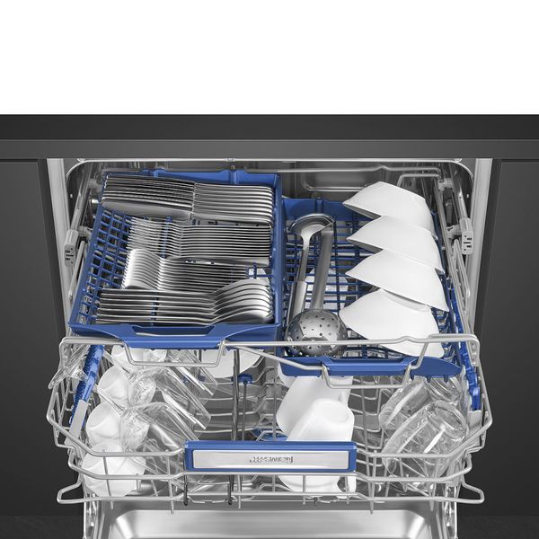 Smeg STL333CL - серія UNIVERSAL - Повністю вбудована Посудомийна машина, 60 см, Flexi Fit, Planetarium STL333CL фото