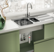 🟥 Кухонный смеситель с подключением к фильтру воды Franke Lina Clear Water (120.0703.742) Хром 120.0703.742 фото 5