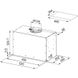 Кухонна витяжка Franke Box Flush EVO FBFE WH MATT A52 (305.0665.366) Білий матовий вбудована повністю 52 см 305.0665.366 фото 3