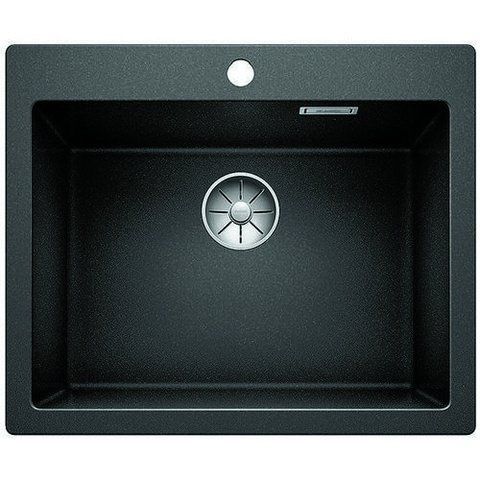 Кухонна мийка Blanco PLEON 6 Silgranit&reg; колір антрацит з відвідною арматурою InFino (521678) монтаж на стільницю 521678 фото