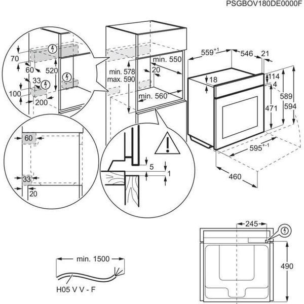 Духовой шкаф Electrolux (EOB9S31WX) EOB9S31WX фото