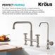 Кухонний змішувач Kraus Urbix&trade; який змінює колір від температури води, з витяжним виливом та функцією душу (KPF-3125MBGRCC) Чорний з термо покриттям KPF-3125MBGRCC фото 26