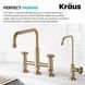 Кухонний змішувач Kraus Urbix&trade; який змінює колір від температури води, з витяжним виливом та функцією душу (KPF-3125MBGRCC) Чорний з термо покриттям KPF-3125MBGRCC фото 38