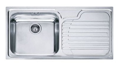 Кухонна мийка Franke Galassia GAX 611 (101.0017.509) нержавіюча сталь - врізна - полірована, чаша зліва - Архів 101.0017.509 фото