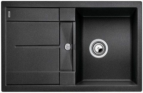 Кухонная мойка Blanco METRA 45 S Silgranit&reg; цвет антрацит склапаном-автоматом (513035) монтаж на столешницу 513035 фото
