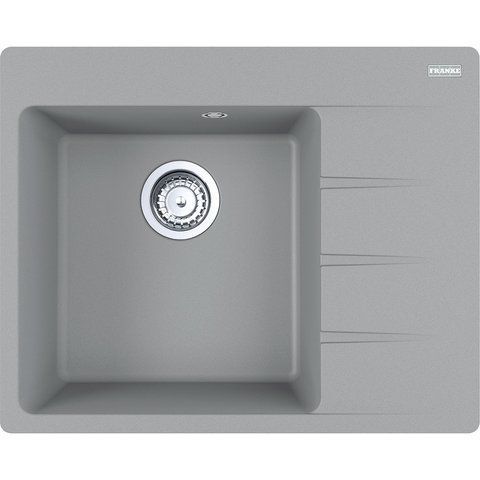 🟥 Кухонна мийка Franke Centro CNG 611-62 TL (114.0630.461) гранітна - врізна - крило праворуч - колір Сірий камінь 114.0630.461 фото