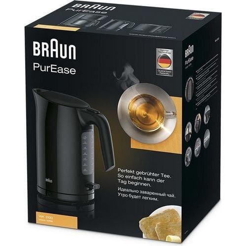 Чайник електричний Braun (WK 3100 BK) WK 3100 BK фото