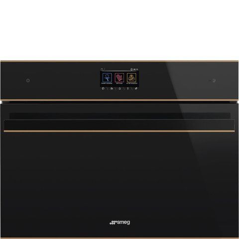 Smeg SO4604M2PNR - серія DOLCE STIL NOVO - Компактна Духова шафа комбінована з Мікрохвилями, 45см, VIVO Screen so4604m2pnr фото