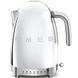 Smeg KLF04SSEU - серія 50'S RETRO STYLE - Чайник електричний з регулятором температури, 1,7л, колір нержавіюча сталь KLF04SSEU фото