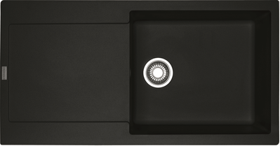 Кухонна мийка Franke Maris MRG 611-97 XL (114.0675.976) гранітна - врізна - оборотна - колір Онікс 114.0675.976 фото