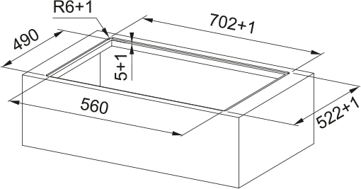 Индукционная панель с вытяжкой Franke Smart 2Gether Ellipse FSM 7072 4RC R HI, 70 см, черная (340.0731.893) 340.0731.893 фото