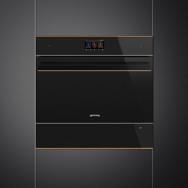 Smeg CPRT615NR - серія DOLCE STIL NOVO - Підігрівач посуду та їжі, сенсорне керування, 15 см CPRT615NR фото