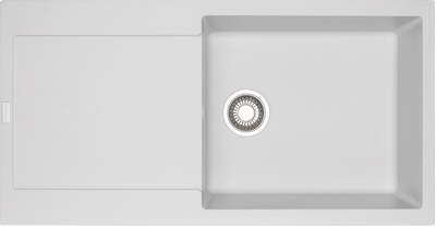 Кухонна мийка Franke Maris MRG 611-97 XL (114.0675.977) гранітна - врізна - оборотна - колір Білий 114.0675.977 фото