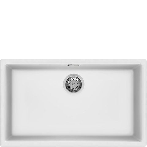 Smeg VZP76B - серія UNIVERSAL - Мийка гранітна Quadra, встановлення під стільницю та стандартне vzp76b фото