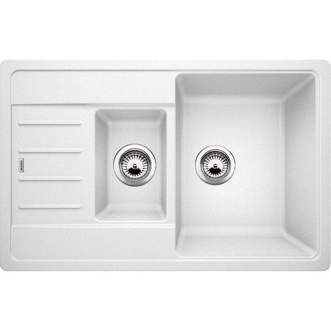Кухонная мойка Blanco LEGRA 6 S Compact Silgranit&reg; цвет белый (521304) монтаж на столешницу 521304 фото