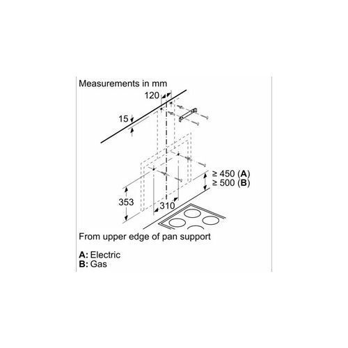 Кухонна витяжка Bosch (DWF 65 AJ 20 T) DWF 65 AJ 20 T фото