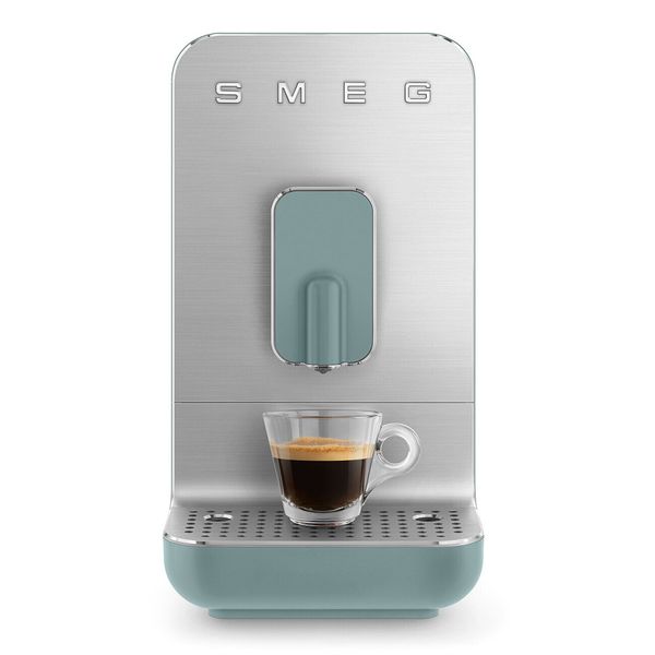 Smeg BCC01EGMEU - серія COLLEZIONE - Автоматична кавомашина, колір смарагдово-зелений матовий bcc01egmeu фото